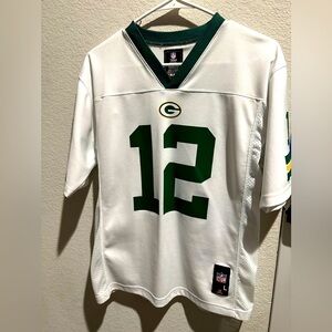 NFL - Aaron Rodgers Green Bay Packers Youth Replica Player Jersey - White